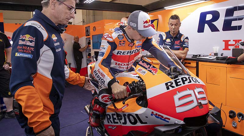 Jorge Lorenzo piloto Honda na MotoGP