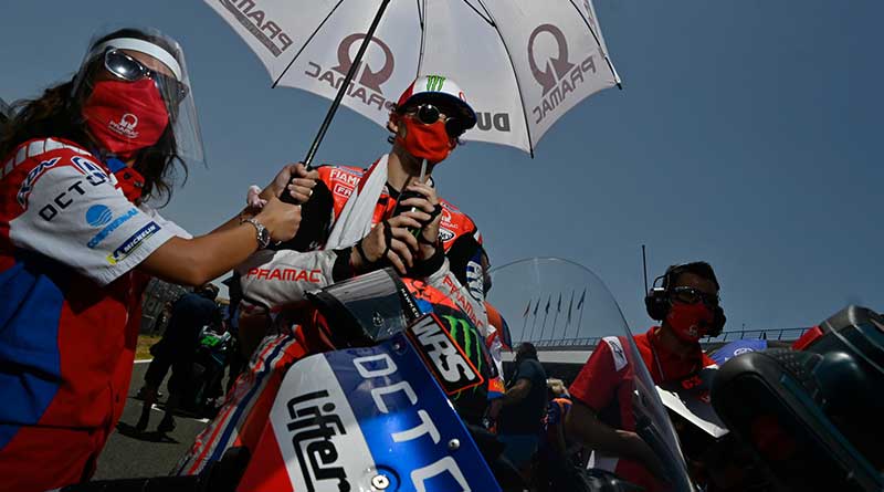 Francesco Bagnaia, piloto Ducati na MotoGP