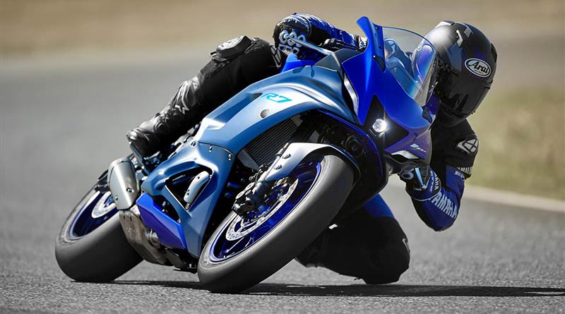Yamaha R7 azul
