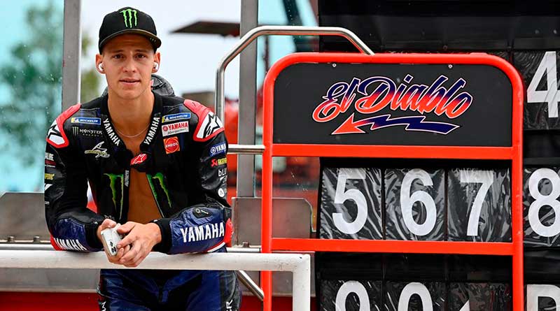 fabio quartararo piloto yamaha motogp