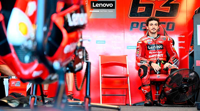 Pecco Bagnaia piloto Ducati MotoGP