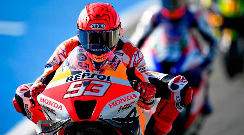 marc marquez piloto honda motogp 