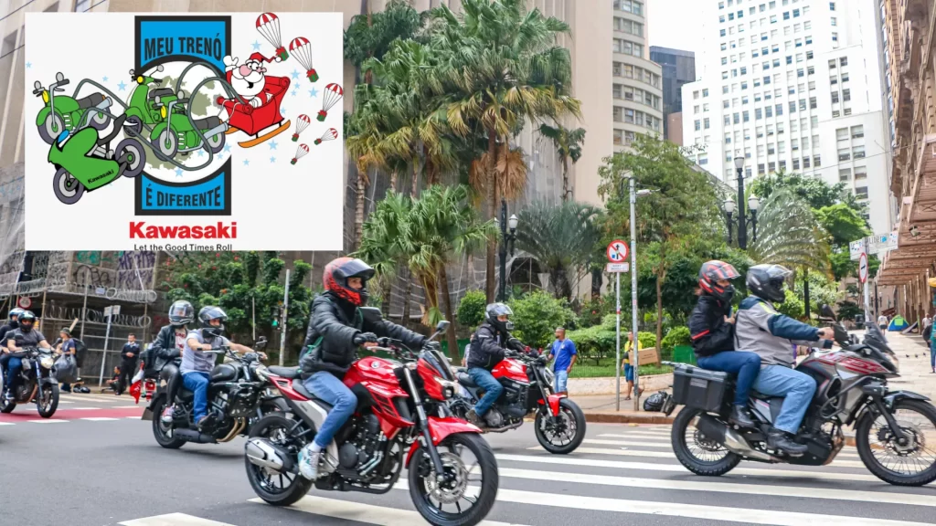 Passeio Meu Trenó é Diferente Kawasaki