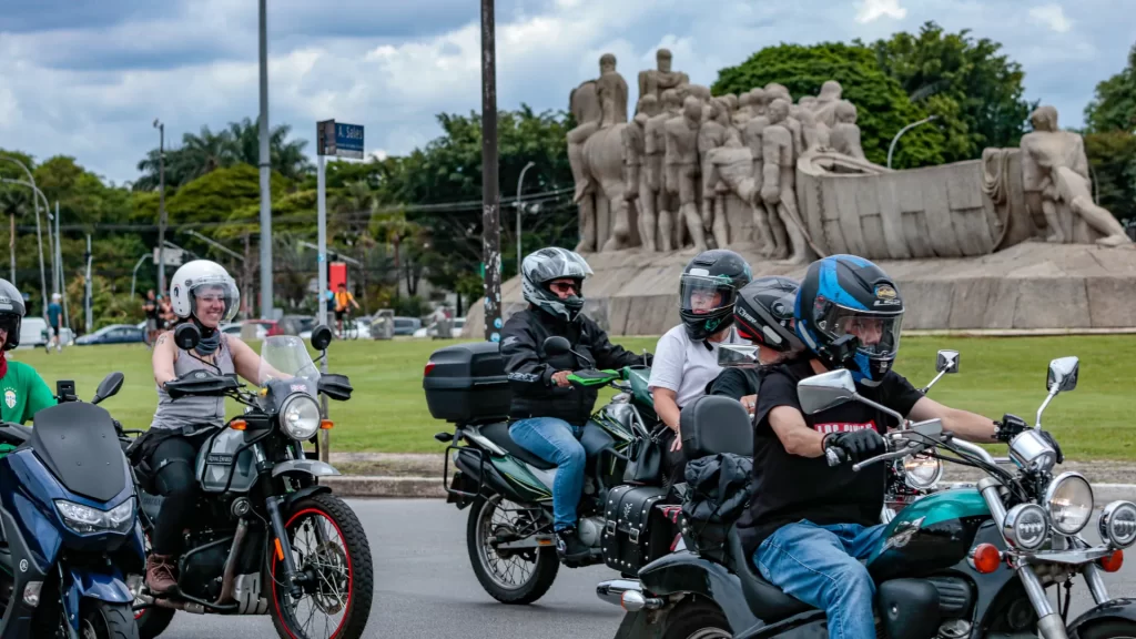 Passeio de moto em São Paulo 