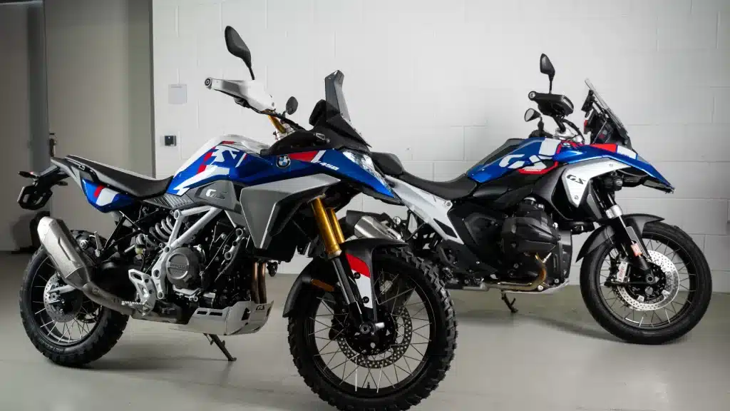 bmw f 450 gs e bmw r 1300 gs
