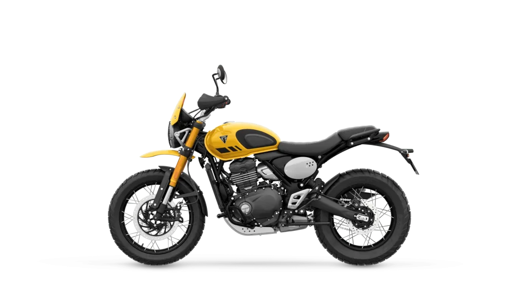 scrambler 400xc amarela