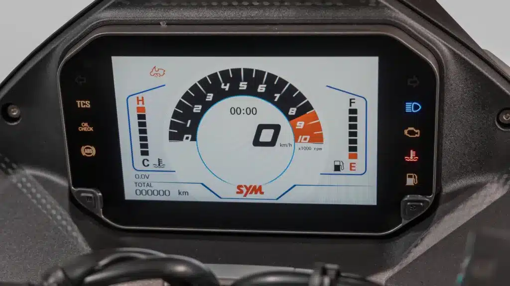 Painel TFT de 7 polegadas do SYM ADXTG 300